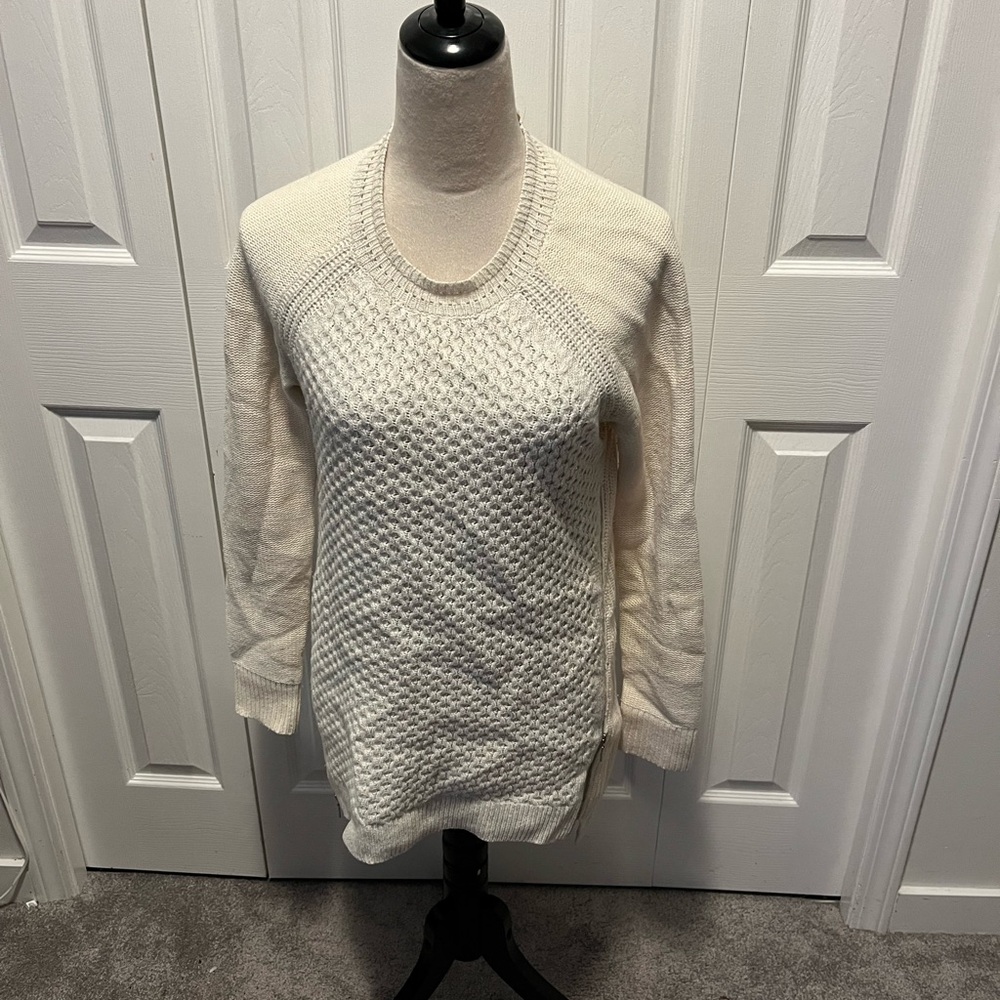 Rebecca Taylor size XS Oversized Women's Cream Sweater